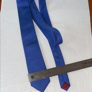 New Alfani Blue Silk Necktie